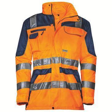 Uvex 9861517 Wetterjacke protection flash orange, warnorange 6XL