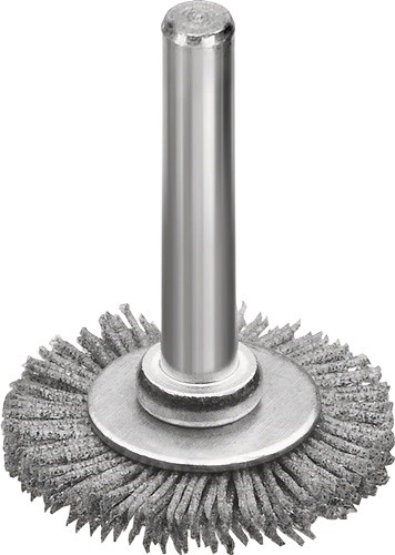 LESSMANN 413841 Rundbürste  Ø 30 mm Schaft 6 mm SiC Schleifborsten Körnung 120 6