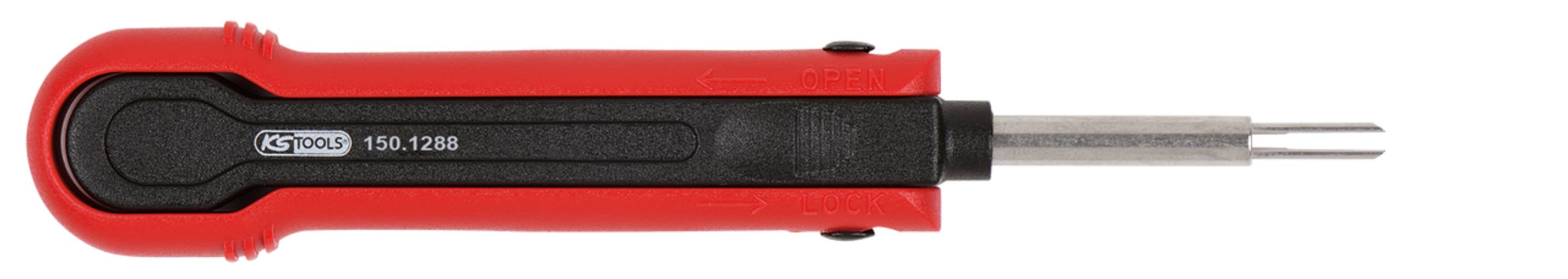 KS Tools 150.1288 Entriegelungswerkzeug für Flachsteckkontakte 2,8 mm