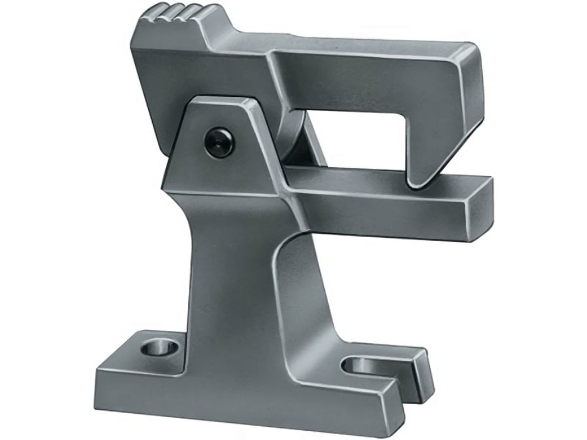 DENI 3807 0000 11 Torfeststeller 3805/3807 Leichtmetallguss F1 naturfarbig eloxi