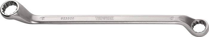 TECWERK 2000823330 Doppelringschlüssel 22x24mm 325mm tief gekr.TECWERK 200082333