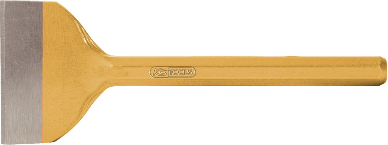 KS Tools 162.0172 Fugenmeißel, flach oval, 250x60mm