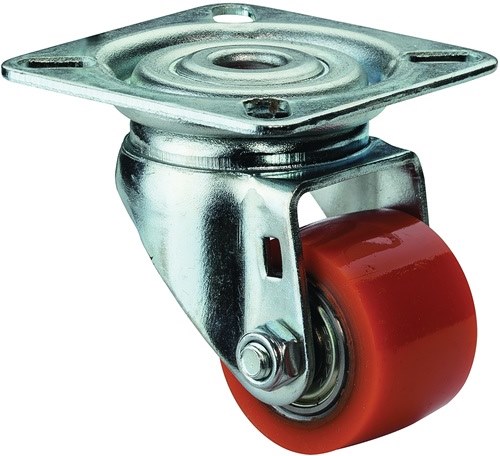 BS ROLLEN A600.C10.035 Lenkrolle  Rad-Ø 35 mm Tragfähigkeit 100 kg mit Anschraub