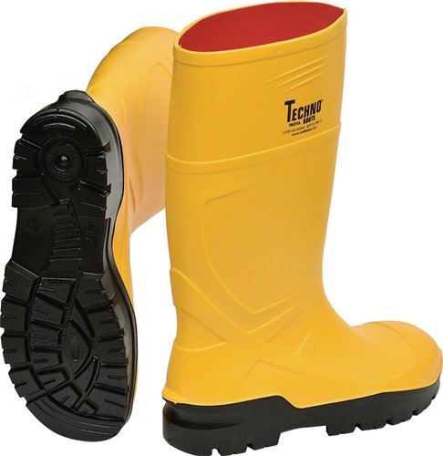 TECHNO BOOTS 35332-43 Sicherheitsstiefel Rönne Größe 43 gelb S5 SR CI FO EN ISO