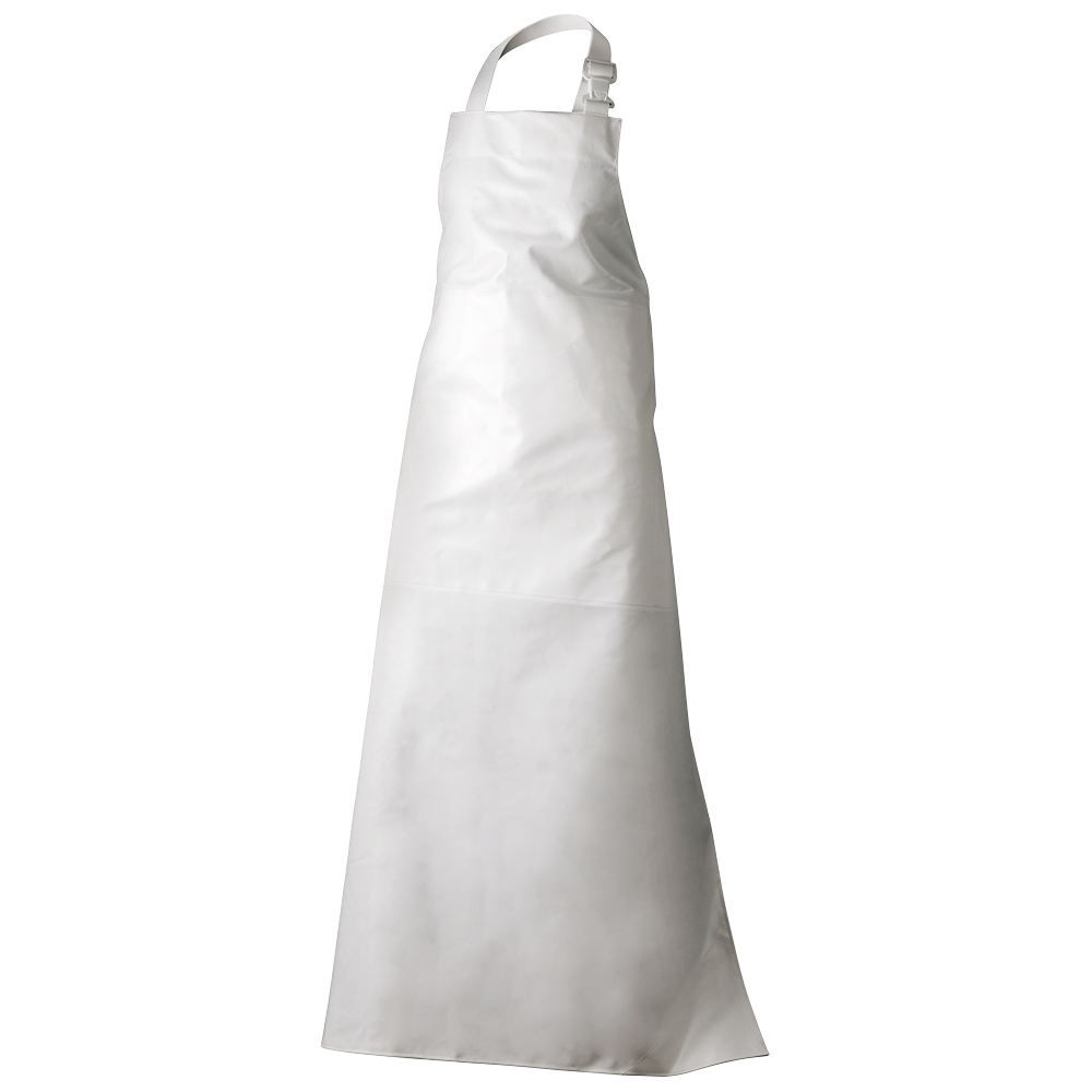 ULF PVC - Schürze weiß NORWAY PVC/Polyester/PU ca. 100 x 140 cm