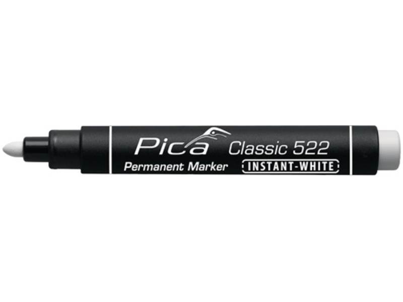 PICA 522/52 Permanentmarker INSTANT WHITE weiß Strichbreite 1 - 4 mm Marker