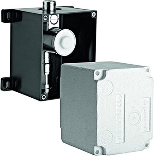 SCHELL 011930099 Urinal-Wandeinbau-Spülarmatur COMPACT II Rohbauset 1/2Zoll