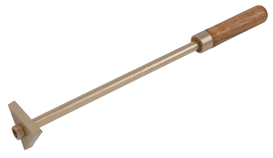 KS Tools 963.9533 BRONZEplus Dreikant-Plattenschaber 420 mm