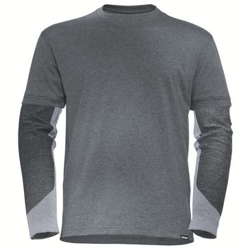 Uvex 1726513 T-Shirt Schnittschutz Longsleeve cut grau, anthrazit XXL