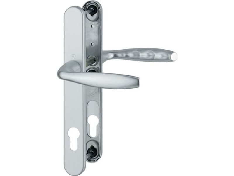 HOPPE 3257371 Profil-Garnitur New York 1810/3346 Aluminium F1 PZ für Türstärke 6