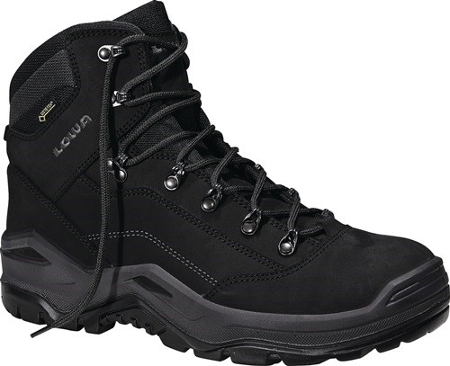 LOWA 00056540-41 Sicherheitsstiefel Renegade Work GTX black Mid Größe 41 schwarz