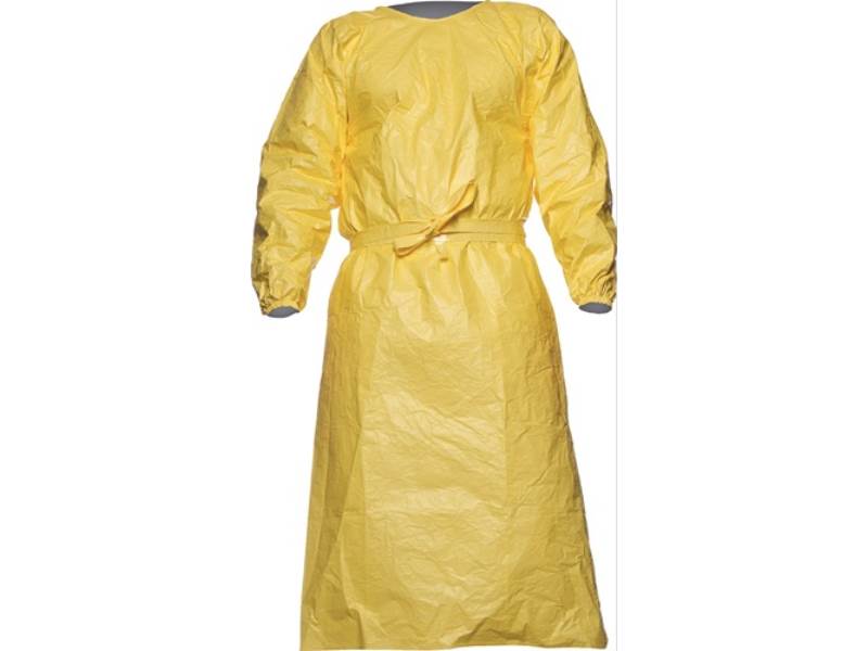 TYCHEM TCASC-L/XXL Chemikalienschutzkittel TYCHEM®-C PL50 Gr.L/XXL gelb
