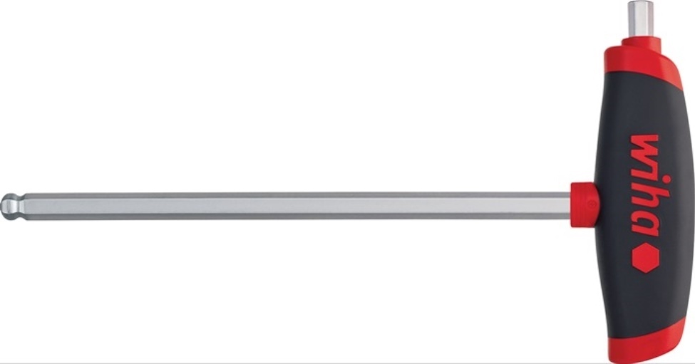 WIHA 45459 Stiftschlüssel mit Quergriff  Schlüsselweite 10 mm Klingenlänge 200 m