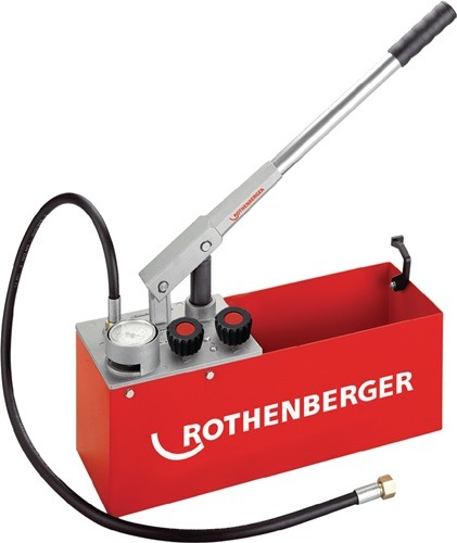 ROTHENBERGER 60200 Prüfpumpe RP 50-S 0 - 60 bar R 1/2 '' Saugvolumen pro Hub ca.