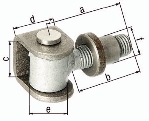 GAH 418304 Torband  65x42x37x30mm Stahl roh