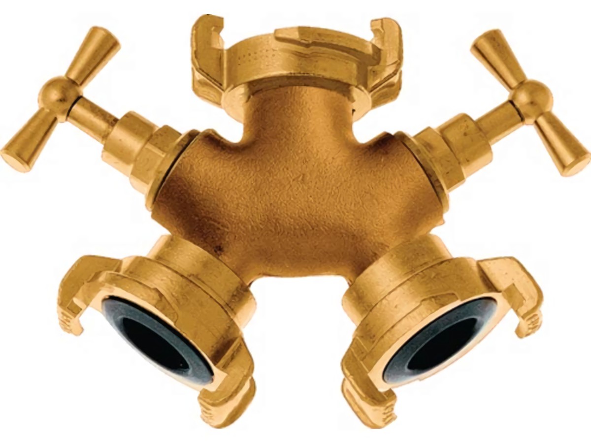 GEKA 333C Zweiwegeventil GEKA plus Messing  Nenngröße 1/2 Zoll