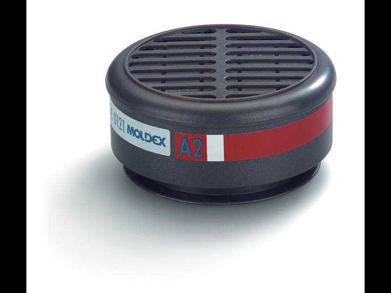 MOLDEX 8500 Gasfilter A2, Serie 8000, organische Gase! Radialanschluss
