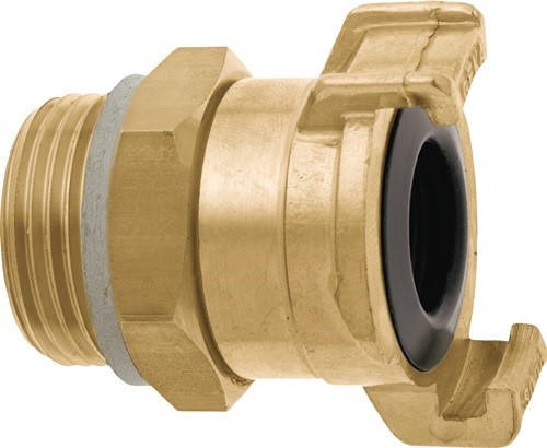GEKA 07.2110 Gewindestück GEKA plus 360 Messing  Außengewinde G 1/2 '' drehbar