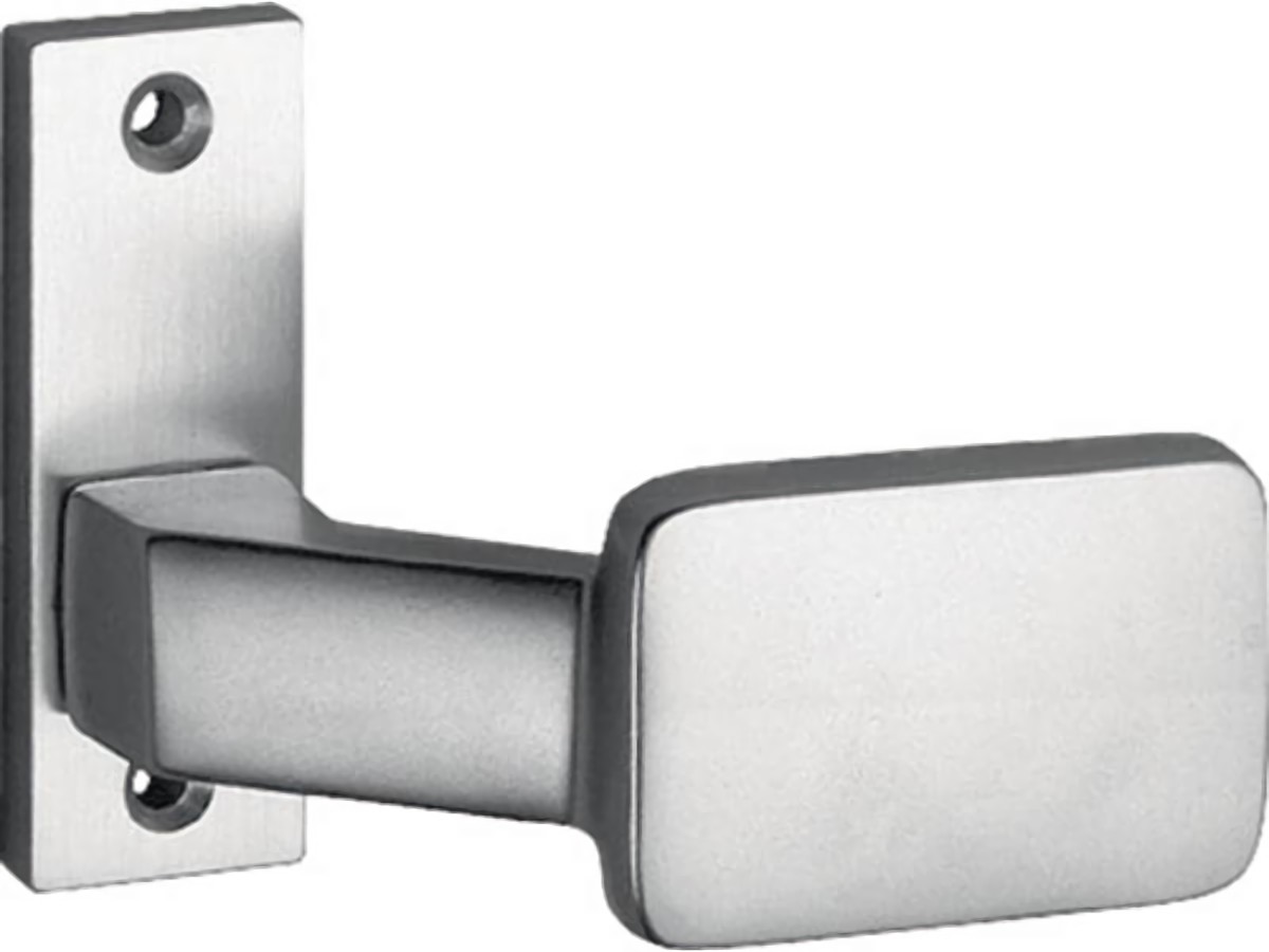 EDI 1385/1010/01 Türknopf 1385/1010 Aluminium F1 Aufnahme 8 mm gekröpft