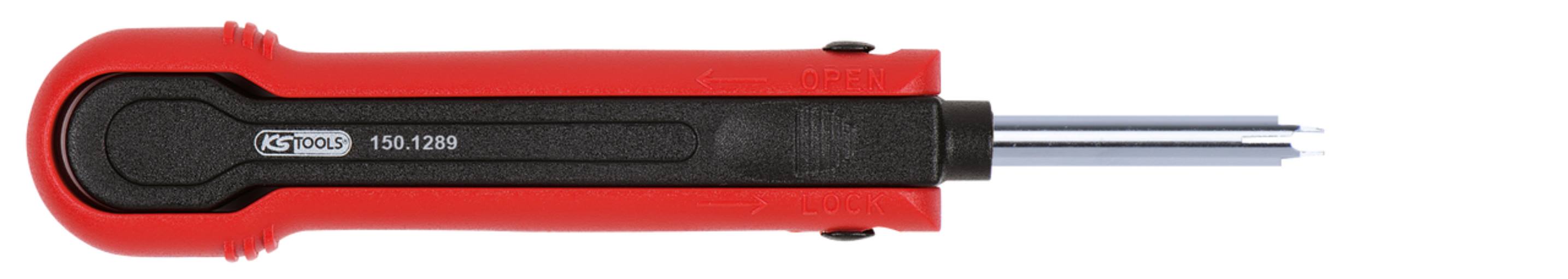 KS Tools 150.1289 Entriegelungswerkzeug Flachsteckkontakte, 34 polig