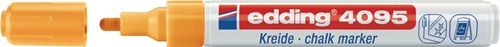 EDDING 4-4095066 Kreidemarker 4095 neonorange Strichbreite 2-3 mm Rundspitze
