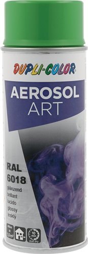Buntlackspray AEROSOL Art gelbgrün glänzend RAL 6018 400 ml Spraydose