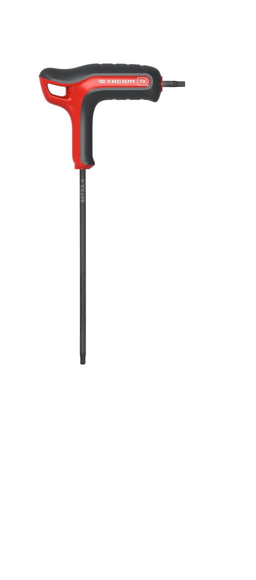 Facom 89TXA.9 Stiftschluessel T-Griff Abtrieb Torx T9
