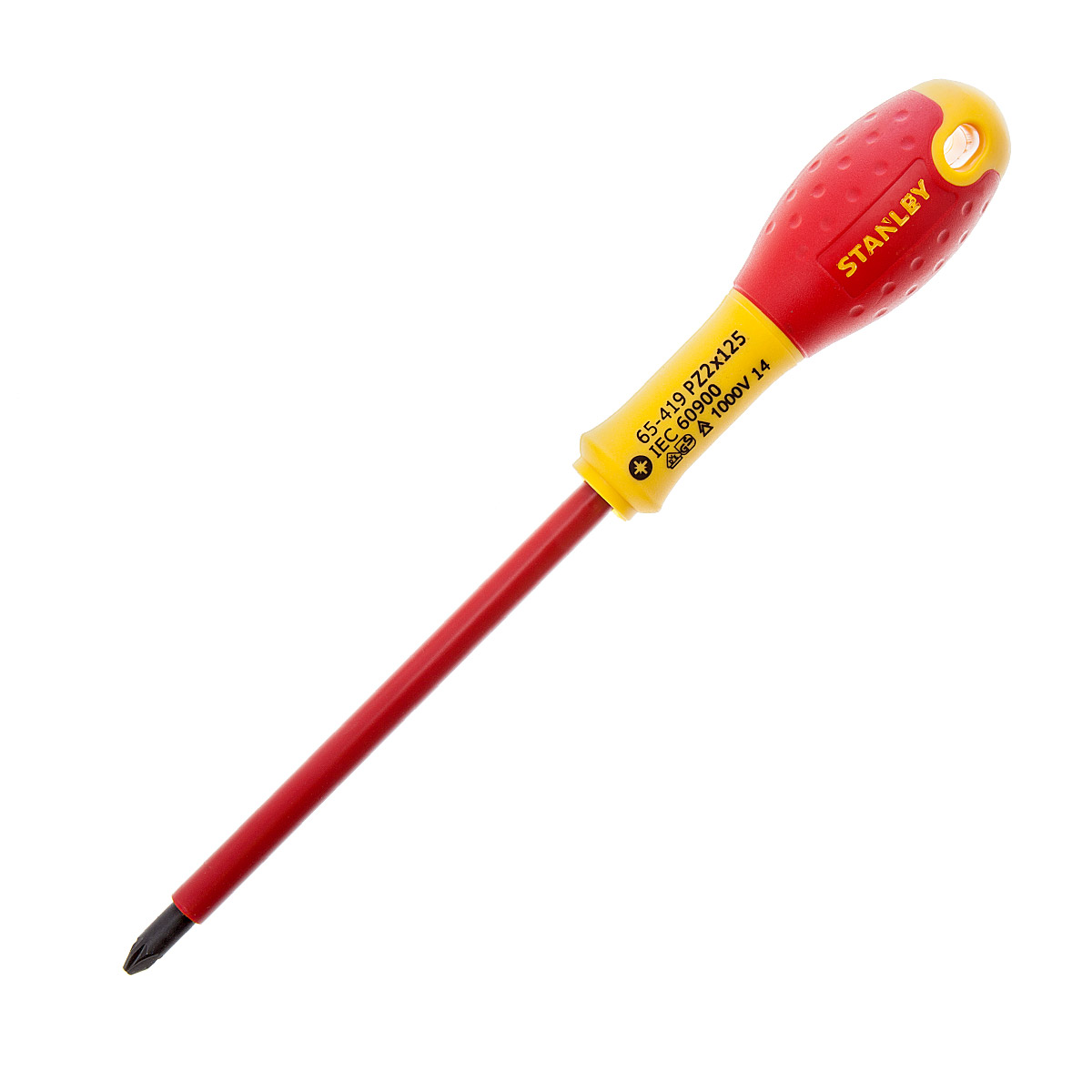 Stanley 0-65-419 Schraubendreher FatMax isol. PZ2 125mm