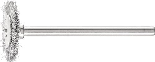 PFERD TOOLS 43100551 Minirundbürste RBU 1902/3 ST 0,10 D19xB2xL5mm Stahl