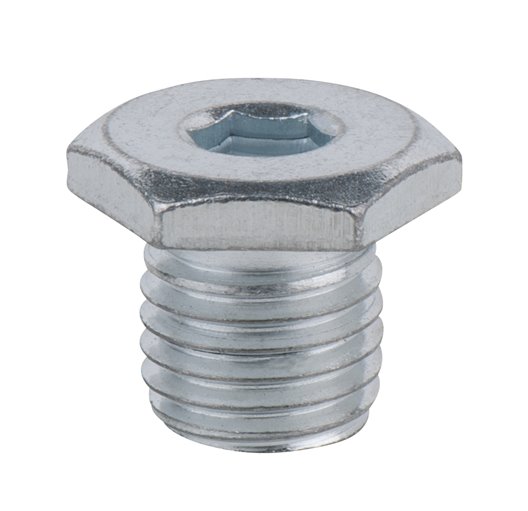 KS Tools 430.2016 Ölablassschraube, Innen6kant 13mm, M12x1,5x13,5mm, 25er-Pck