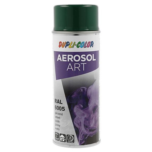 Buntlackspray AEROSOL Art moosgrün glänzend RAL 6005 400 ml Spraydose