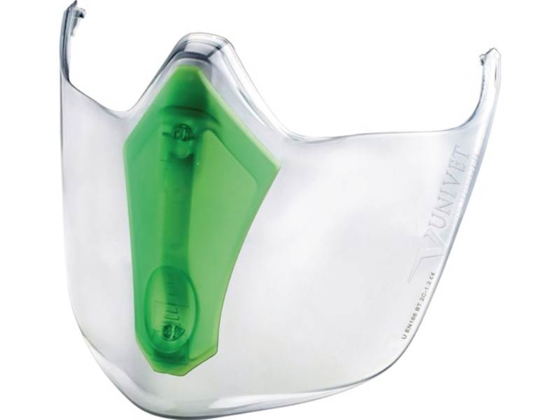UNIVET 6X3F.01.00 Visier 6x3 Polycarbonat Visier: getönt einstellbares Belüftung