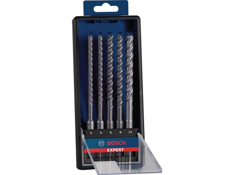 BOSCH 2608900198 Hammerbohrer-Satz Expert SDS plus-7X 5- teilig SDS Plus Kunstst