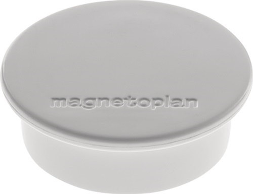 MAGNETOPLAN 1662001 Magnet Premium  D. 40 mm grau