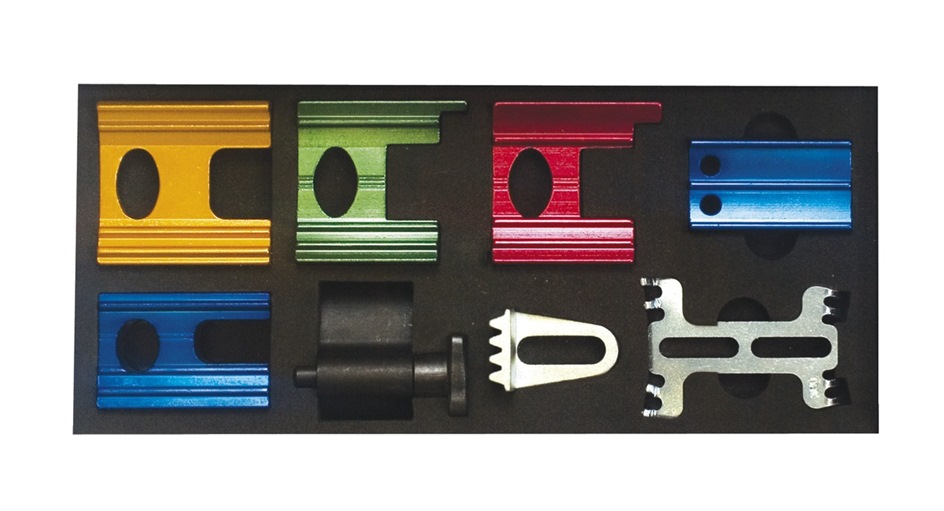 KS Tools 400.2650 Zündzeitpunkt-Einstellsatz, 8-tlg. für Ottomotoren