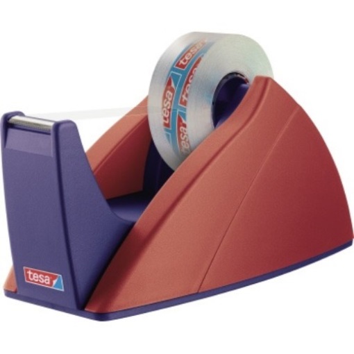 tesa Tischabroller Easy Cut 57421-00000 33mx19mm rot/blau