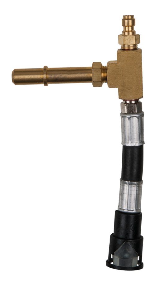 KS Tools 150.2366 Manometer-Anschlussschlauch 1/4'' mit Druckablassventil
