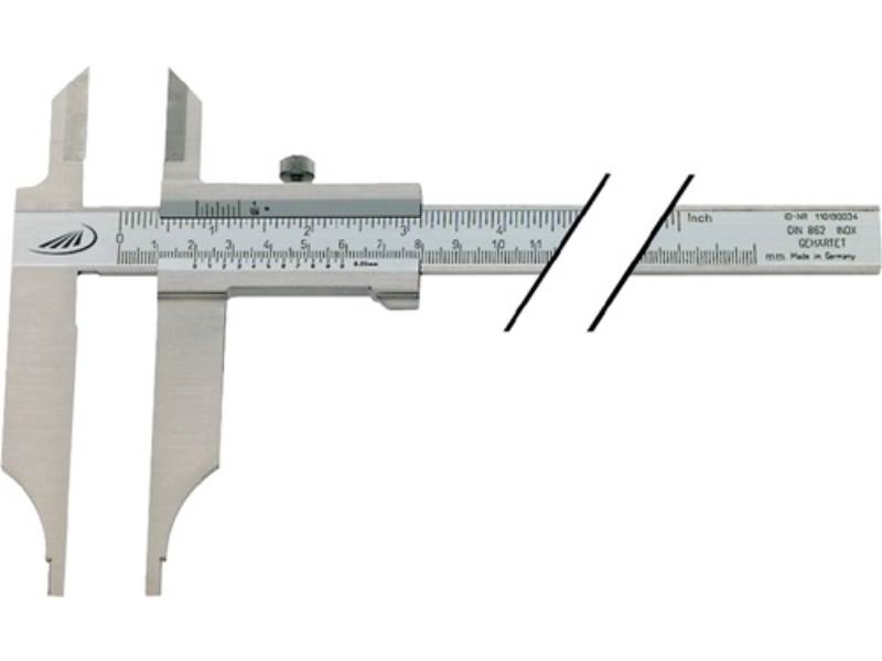 HELIOS PREISSER 0234514 Werkstattmessschieber DIN 862 800 mm mit Messerspitzen S
