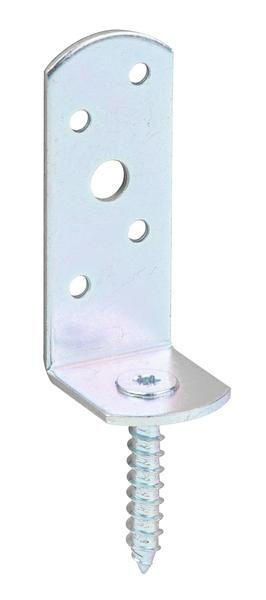 GAH 213237 Flechtzaunhalter  115x31,5x30x75mm galv. verz. dickschichtpassiviert