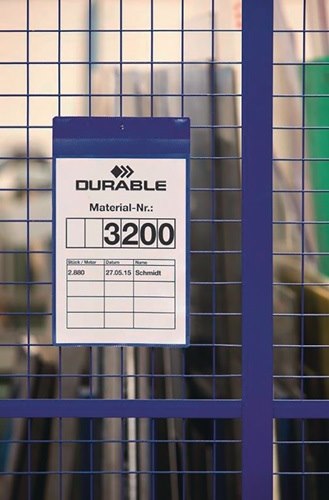 DURABLE 1747-07 Dokumententasche B210xH297 mm DIN A4 hoch 10 Stück