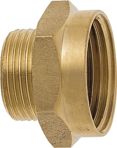 GEKA 30.3413 Gewindenippel GEKA Messing Innengewinde 1 '' Außengewinde 3/4 ''