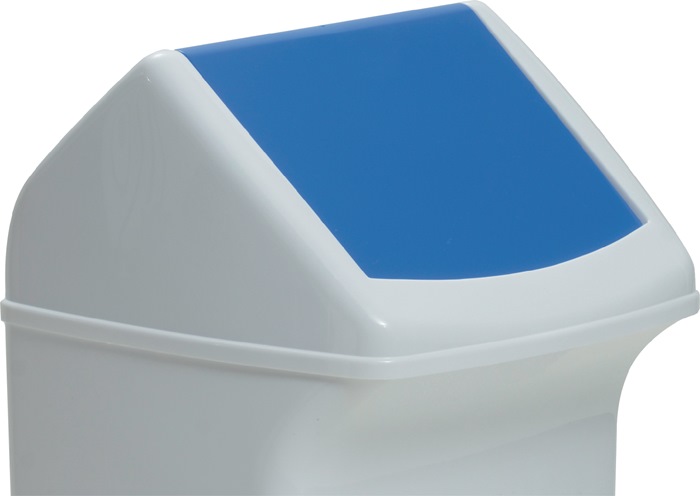 DURABLE 1801574014 Deckel  Polyethylen blau passend für Abfallsammler 40 l mit E