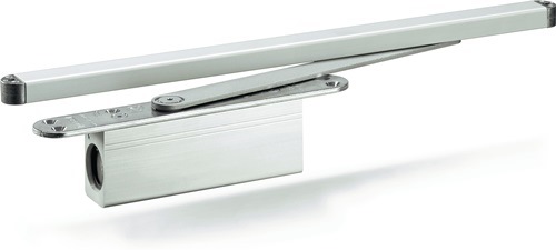 GEZE 163411 Türdämpfung ActiveStop integrierter Türschließer silber