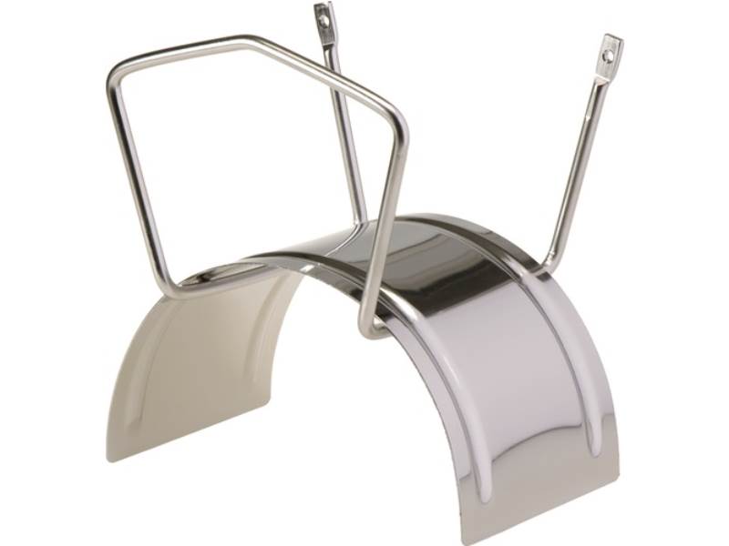 ALBA 13077 Schlauchhalter Midi Inox Breite 220 mm Tiefe 170 mm Stahl 1.4301