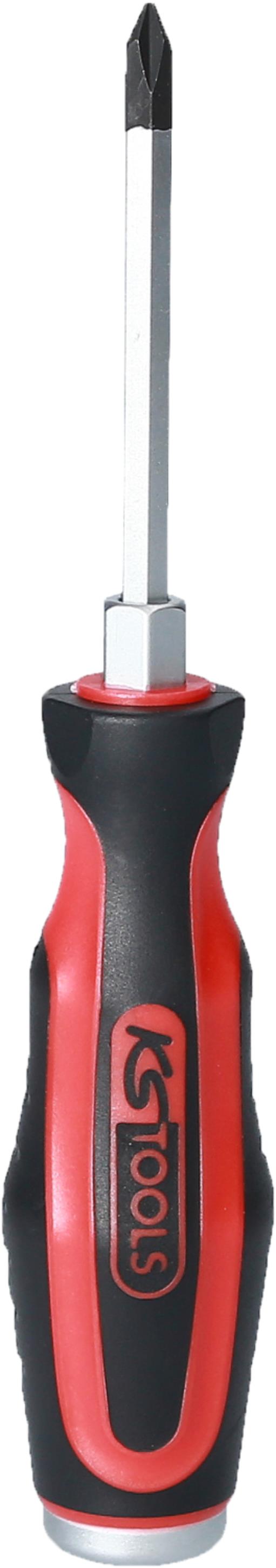 KS Tools 151.1102 ERGOTORQUEmax Schlagkappen-Schraubendreher, PH1