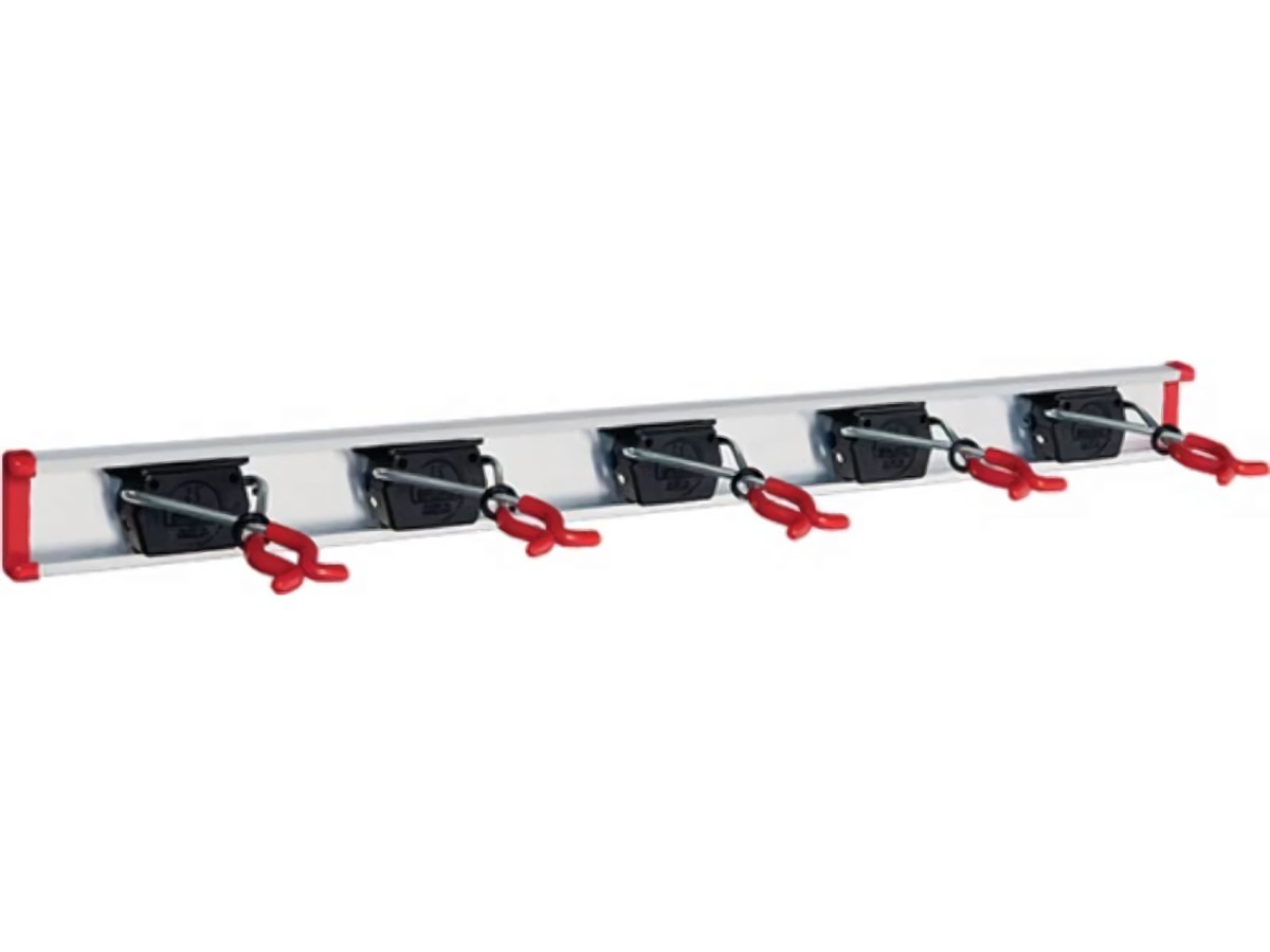 BRUNS SB 5.07 Gerätehalter  Länge Führungsschiene 750 mm Halter 5 Aluminium