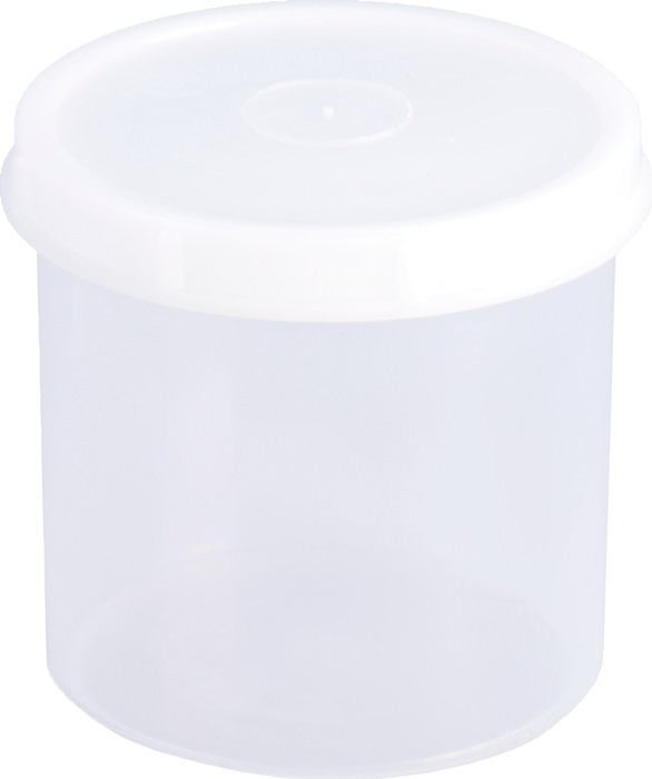 HÜNERSDORFF 915300 Dose  500 ml mit Schraubdeckel rund natur H100xD104mm