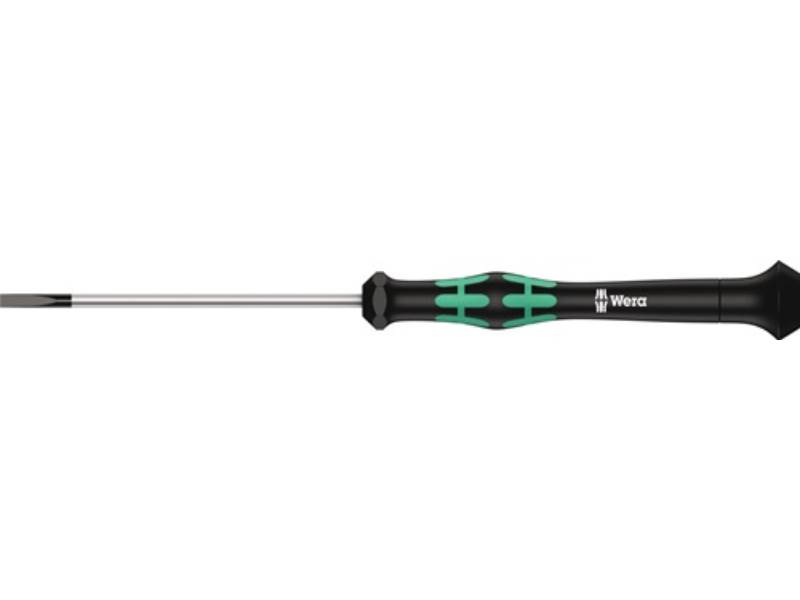 WERA 05118010001 Elektronik-Feinmechanik-Schraubendreher 2035 3 mm Klingenlänge