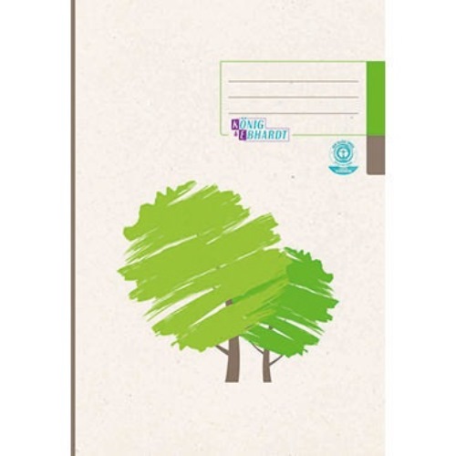 König & Ebhardt Kladde 861419201 DIN A4 liniert 96Blatt weiß