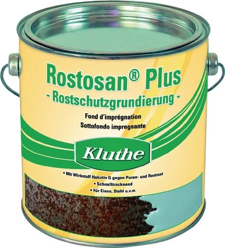 KLUTHE 011210333009-0204 Rostprimer Rostosan® Plus rotbraun 2500 ml